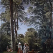 Buchenwald im Mai - 1856