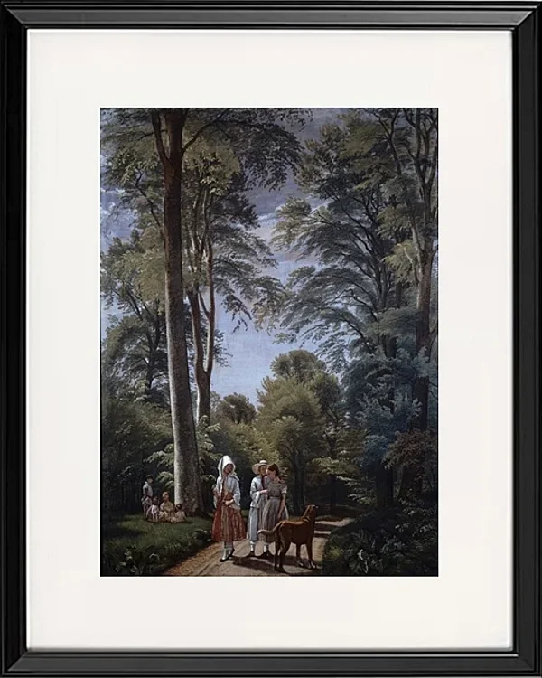 Buchenwald im Mai - 1856