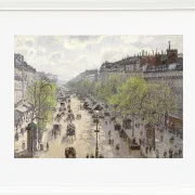 Camille Pissarro - Boulevard Montmartre, forår 1897 | Indrammet giclée-kunsttryk