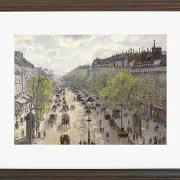 Camille Pissarro - Boulevard Montmartre, forår 1897 | Indrammet giclée-kunsttryk