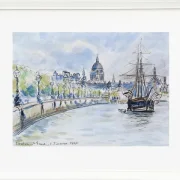 Camille Pissarro - London, St. Paul’s Cathedral 1890 | Giclée Kunstdruck gerahmt