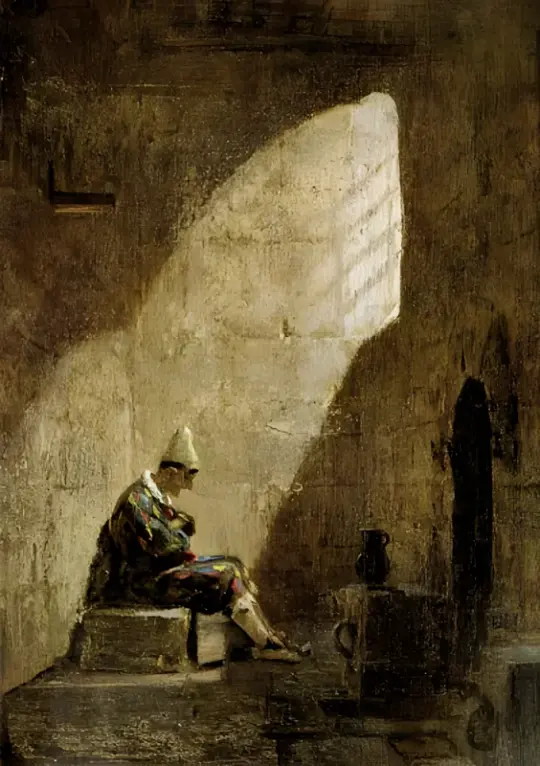 Carl Spitzweg | Aschermittwoch - 1855 | Gerahmter Kunstdruck | Romantik | formida