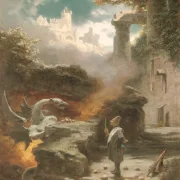 Carl Spitzweg | Troldmanden - 1880 | Indrammet kunsttryk | Romantik | formida