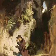 Carl Spitzweg | Der Geologe - 1860 | Gerahmter Kunstdruck | Romantik | formida