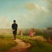 Carl Spitzweg | Hagestolz - 1849 | Indrammet kunsttryk | Romantik | formida