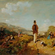 Carl Spitzweg | Hagestolz - 1846 | Indrammet kunsttryk | Romantik | formida