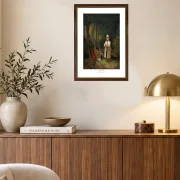 Carl Spitzweg | Der Sonntagsjäger - 1845 | Gallery Edition | Gerahmter Kunstdruck | Romantik