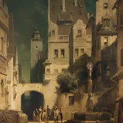 Carl Spitzweg | Serenade ved måneskin - 1870 | Indrammet kunsttryk | Romantik | formida