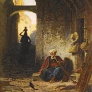 Carl Spitzweg | Aus dem Orient - 1865 | Gerahmter Kunstdruck | Romantik | formida