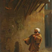 Carl Spitzweg | Gade i Kairo - 1860 | Indrammet kunsttryk | Romantik | formida