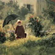 Carl Spitzweg | Selvportræt - 1865 | Indrammet kunsttryk | Romantik | formida