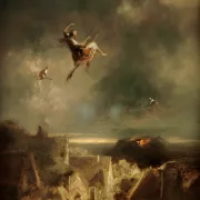 Carl Spitzweg | Hexenritt - 1875 | Gerahmter Kunstdruck | Romantik | formida