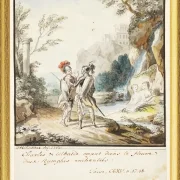 Carlo und Ubaldo widerstehen den Verzauberungen der Nymphen - 1782