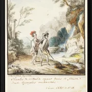 Carlo und Ubaldo widerstehen den Verzauberungen der Nymphen - 1782