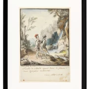 Carlo und Ubaldo widerstehen den Verzauberungen der Nymphen von Armida – 1782