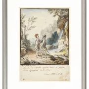 Carlo und Ubaldo widerstehen den Verzauberungen der Nymphen von Armida – 1782