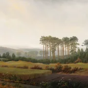 Caspar David Friedrich | Der Nachmittag - 1821 | Gerahmter Kunstdruck | Romantik | formida