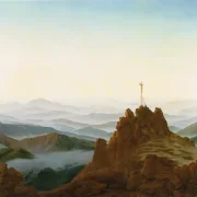 Caspar David Friedrich | I morgen i Riesengebirge - 1810 | Indrammet kunsttryk | Romantic | formida