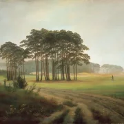 Caspar David Friedrich | Middag - 1822 | Indrammet kunsttryk | Romantic | formida
