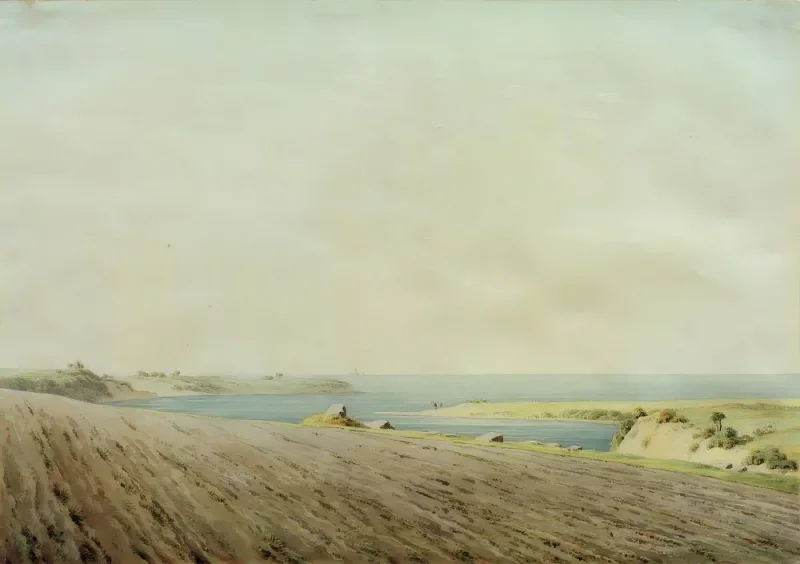 Caspar David Friedrich | Østersøen nær Rügen - 1806 | Indrammet kunsttryk | Romantic | formida