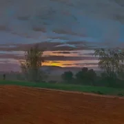 Caspar David Friedrich | Sturzacker - 1825 | Indrammet kunsttryk | Romantic | formida