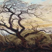 Caspar David Friedrich | Kragernes Træ - 1822 | Indrammet kunsttryk | Romantic | formida
