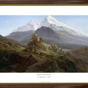 Caspar David Friedrich | Watzmann - 1825 | Gallery Edition | Indrammet kunsttryk | Romantic 