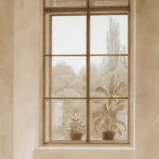 Caspar David Friedrich | Fenster mit Blick auf den Park - 1810 | Gerahmter Kunstdruck | Romantik | formida