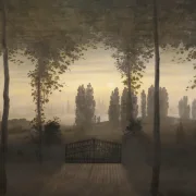 Caspar David Friedrich | Til minde om Johann Emanuel Bremer - 1817 | Indrammet kunsttryk | Romantic | formida