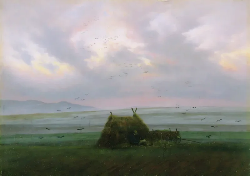 Caspar David Friedrich | Tågeånde - 1818 | Indrammet kunsttryk | Romantic | formida