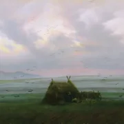 Caspar David Friedrich | Tågeånde - 1818 | Indrammet kunsttryk | Romantic | formida