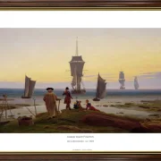 Caspar David Friedrich | Livets stadier - 1834 | Gallery Edition | Indrammet kunsttryk | Romantic 