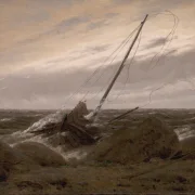 Caspar David Friedrich | Efter stormen - 1816 | Indrammet kunsttryk | Romantic | formida