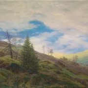 Caspar David Friedrich | Solopgang i Riesengebirge – 1835 | Indrammet kunsttryk | Romantic | formida