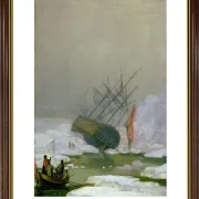 Caspar David Friedrich | Skib i Ishavet, 12. december 1798 | Gallery Edition |  Indrammet kunsttryk | Romantic 