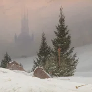Caspar David Friedrich | Winterlandschaft - 1811 | Gerahmter Kunstdruck | Romantik | formida