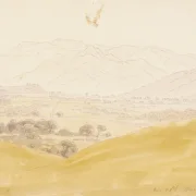 Caspar David Friedrich | Udsigt over Wrechen-søen - 1801 | Indrammet kunsttryk | Romantic | formida
