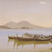 Christen Købke | Napolibugten - 1838 | Indrammet kunsttryk | Danmarks Guldalder | formida