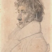 Christen Købke | Bäckermeister Købke, der Vater des Künstlers – 1832 | Gerahmter Kunstdruck | Goldenes Zeitalter Dänemark | formida