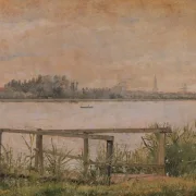 Christen Købke | Udsigt over København set fra Dosseringen - 1835 | Indrammet kunsttryk | Danmarks Guldalder | formida