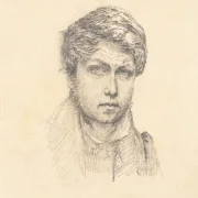 Christen Købke | Kunstnerens selvportræt - 1836 | Indrammet kunsttryk | Danmarks Guldalder | formida