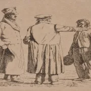 Christen Købke | Tre portrætfigurer - 1831 | Indrammet kunsttryk | Danmarks Guldalder | formida