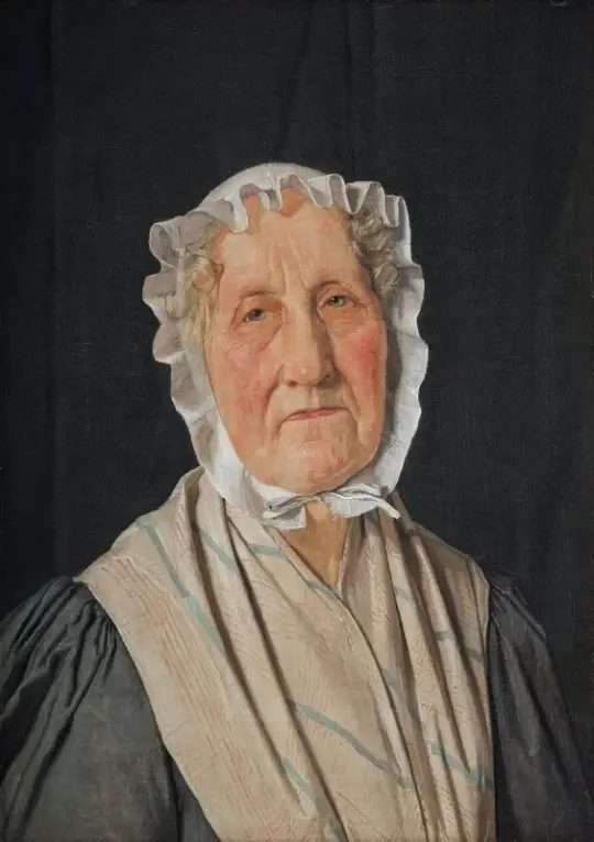 Christen Købke | Inger Margrethe Høyen - 1832 | Indrammet kunsttryk | Danmarks Guldalder | formida