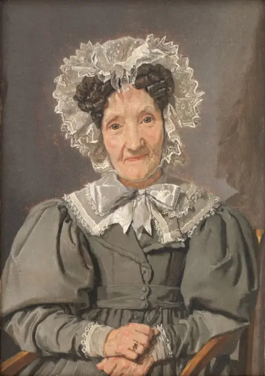 Christen Købke | Portræt af Johanne Pløyen - 1834 | Indrammet kunsttryk | Danmarks Guldalder | formida