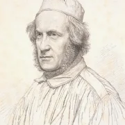 Christen Købke | Porträt von H.W. Bissen - 1841 | Gerahmter Kunstdruck | Goldenes Zeitalter Dänemark | formida