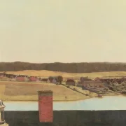 Christen Købke | Dachfirst von Schloss Frederiksborg - 1832 | Gerahmter Kunstdruck | Goldenes Zeitalter Dänemark | formida