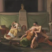 Christoffer W. Eckersberg | Odysseus' tilbagevenden - 1812 | Indrammet kunsttryk | Danmarks Guldalder | formida