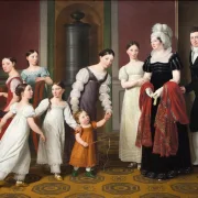 Christoffer W. Eckersberg | Die Familie Nathanson – 1818 | Gerahmter Kunstdruck | Goldenes Zeitalter Dänemark | formida