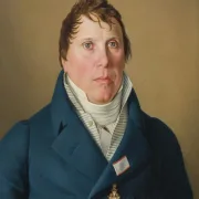Christoffer W. Eckersberg | Dänischer Gouverneur Lund - 1840 | Gerahmter Kunstdruck | Goldenes Zeitalter Dänemark | formida