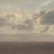 Christoffer W. Eckersberg | Skyer over havet - 1826 | Indrammet kunsttryk | Danmarks Guldalder | formida